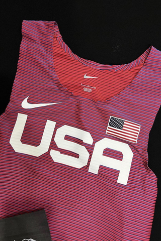 🇺🇸 Nike 2022 USA Pro Elite Muscle Sprint Top Singlet