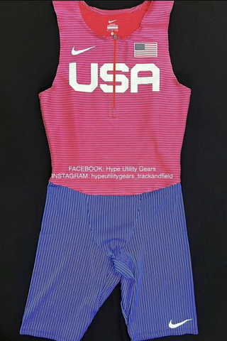 🇺🇸 Nike 2022 USA Pro Elite Speedsuit without Sleeve 