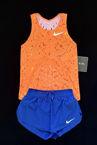 🟠Nike 2024 Rosa Pro Elite Singlet & Racing Shorts