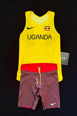 🇺🇬Nike 2024 Uganda Pro Elite Kits (singlet & half tights)