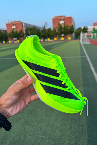 Adidas Adizero Prime SP4 “Lucid Lemon/Core Black/Silver Metallic” Track and Field Spike